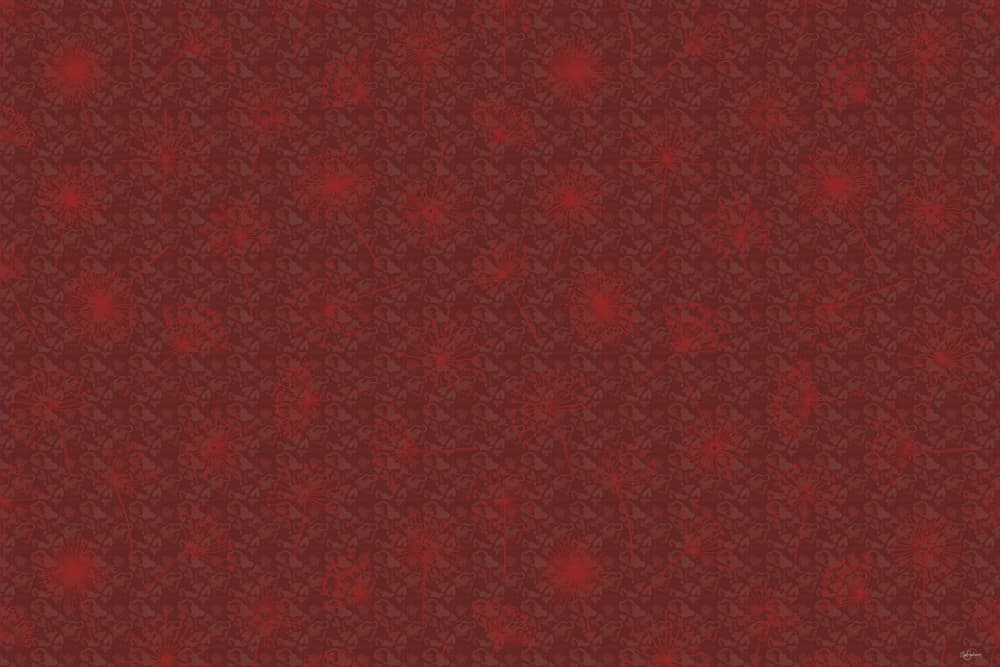 Red Textured Glow by Sue Skellern — canvas wall art