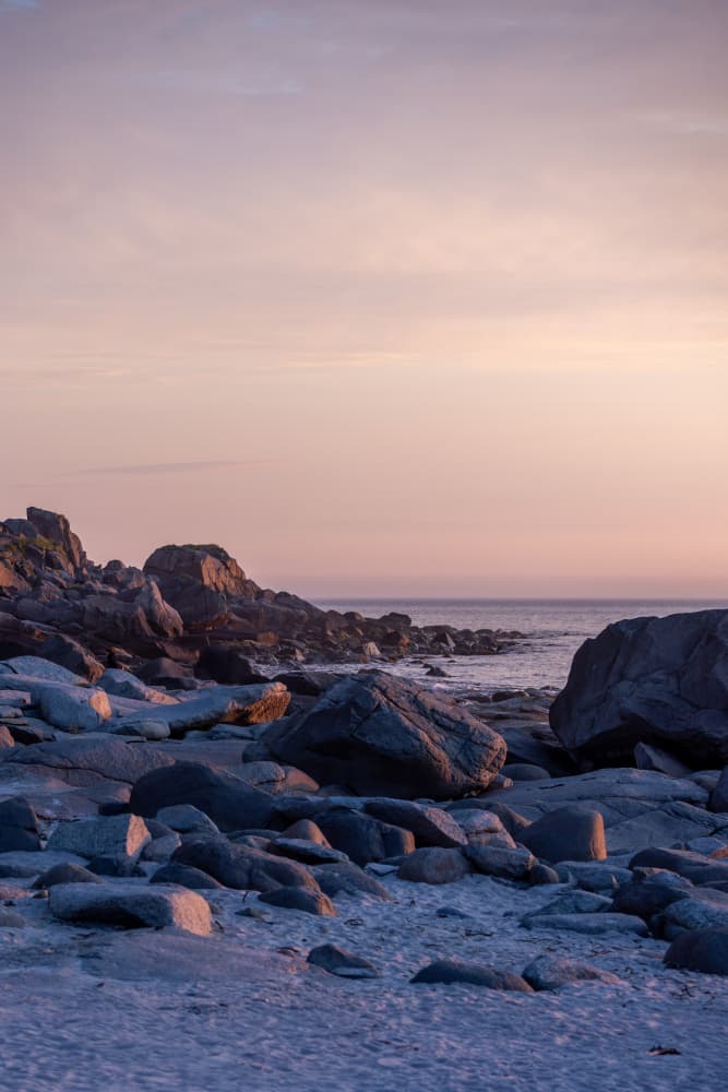 A Lofoten Summer 4 by Mareike Böhmer — canvas wall art