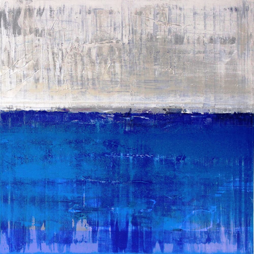 Deep Blue Horizon by Wayne Sleeth — canvas wall art