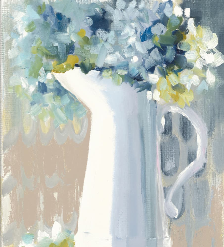 Blue Haven by Jenny Westenhofer — canvas wall art