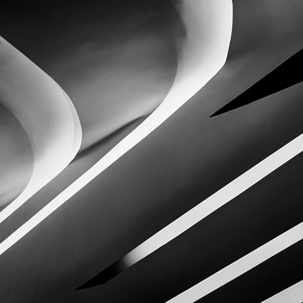 Architectural Light Forms by Mozart Chan — canvas wall art