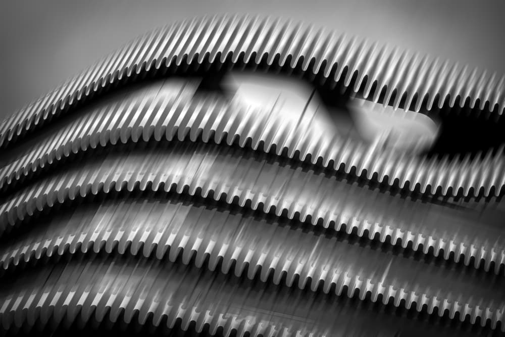 Rhythmic Architecture Motion by Hans-Wolfgang Hawerkamp — canvas wall art