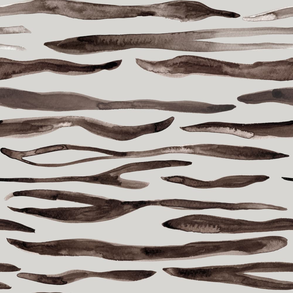 Abstract Brown Stripes by Irene Demetri — canvas wall art