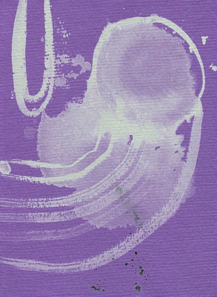 Soft Purple Flow by Santhosh ch — canvas wall art