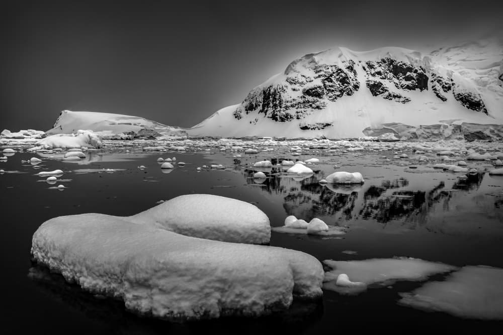 Glacial Serenity by Raymond Ren Rong Liu — canvas wall art