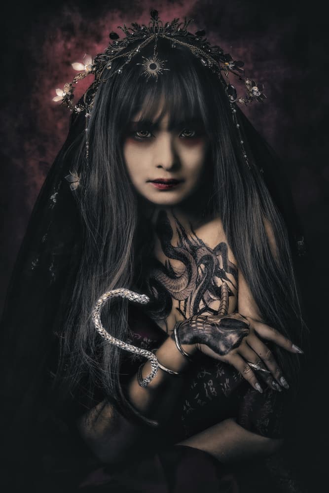 Dark Fantasy Queen by KOIKI — canvas wall art