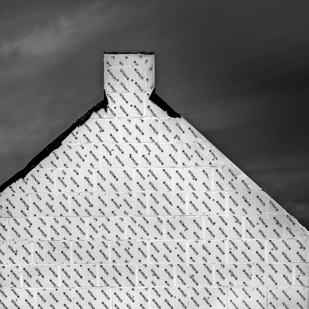 Gable Wall Pattern by Gilbert Claes — canvas wall art