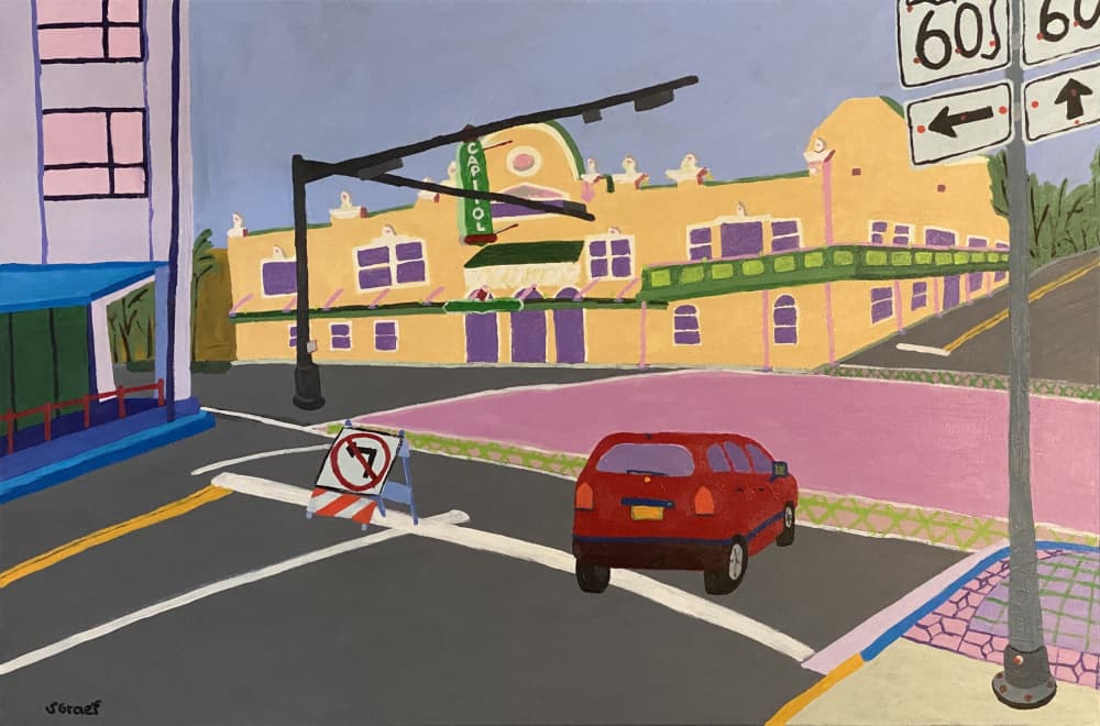 Capitol Theater by Sue Graef — canvas wall art