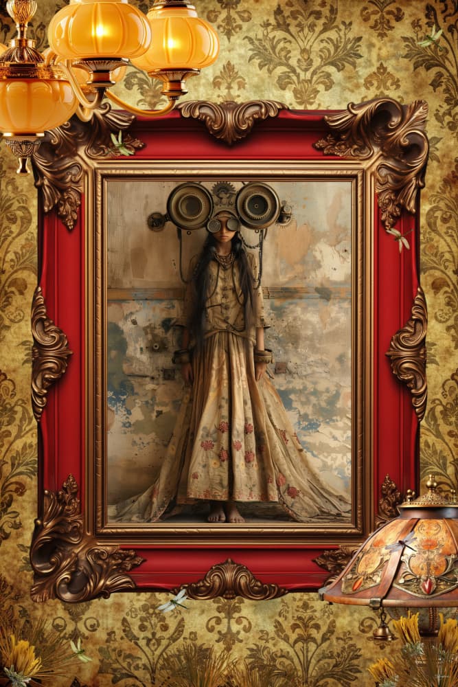 Miss Genevieve #25 by Sue Skellern — canvas wall art