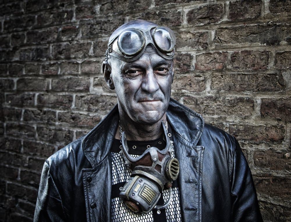 Steampunk Man Portrait by Daniel Springgay — canvas wall art