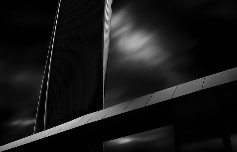 Sleek Urban Geometry by Paulo Medeiros — canvas wall art