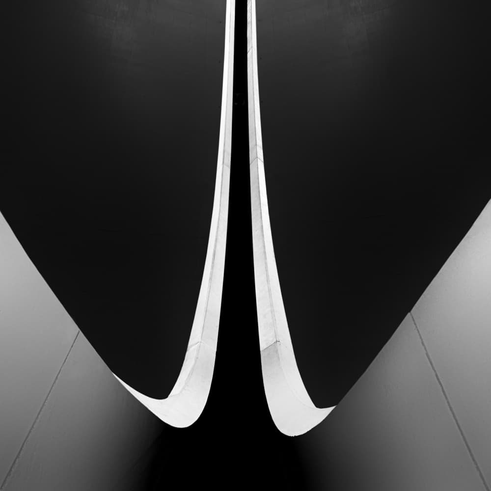 Elegant Architectural Curves by Paulo Abrantes — canvas wall art