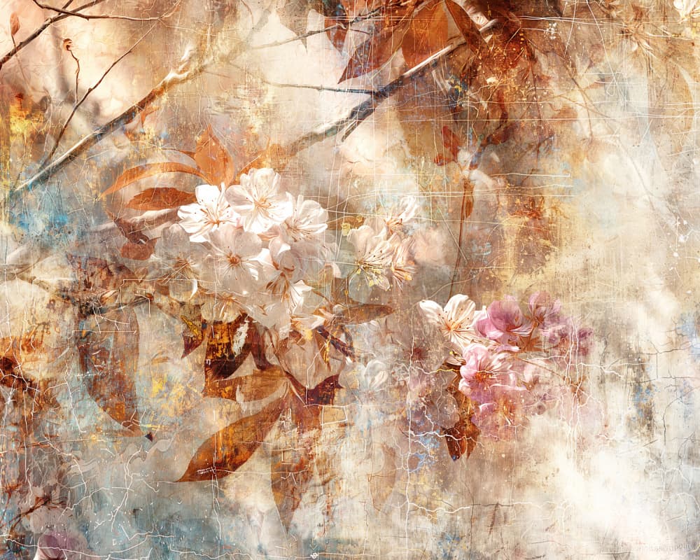 Soft Vintage Blossoms by Rafal Kulik — canvas wall art