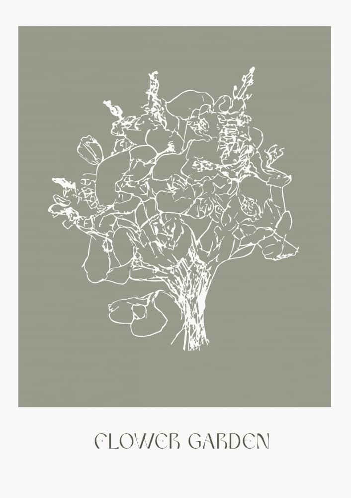 Floralineno13 by Treechild — canvas wall art
