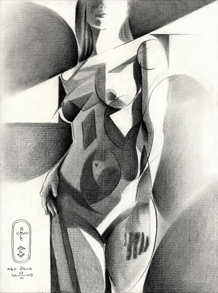 Neo Deco 08-06-23 by Corné Akkers — canvas wall art