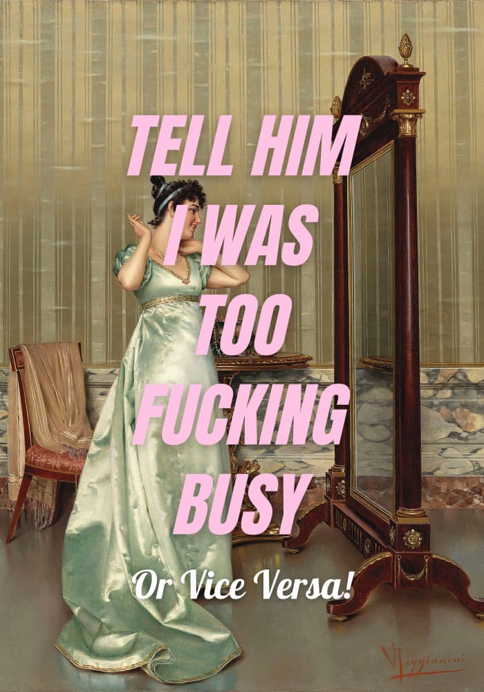 Regency Sassy Lady by Athene Fritsch — canvas wall art