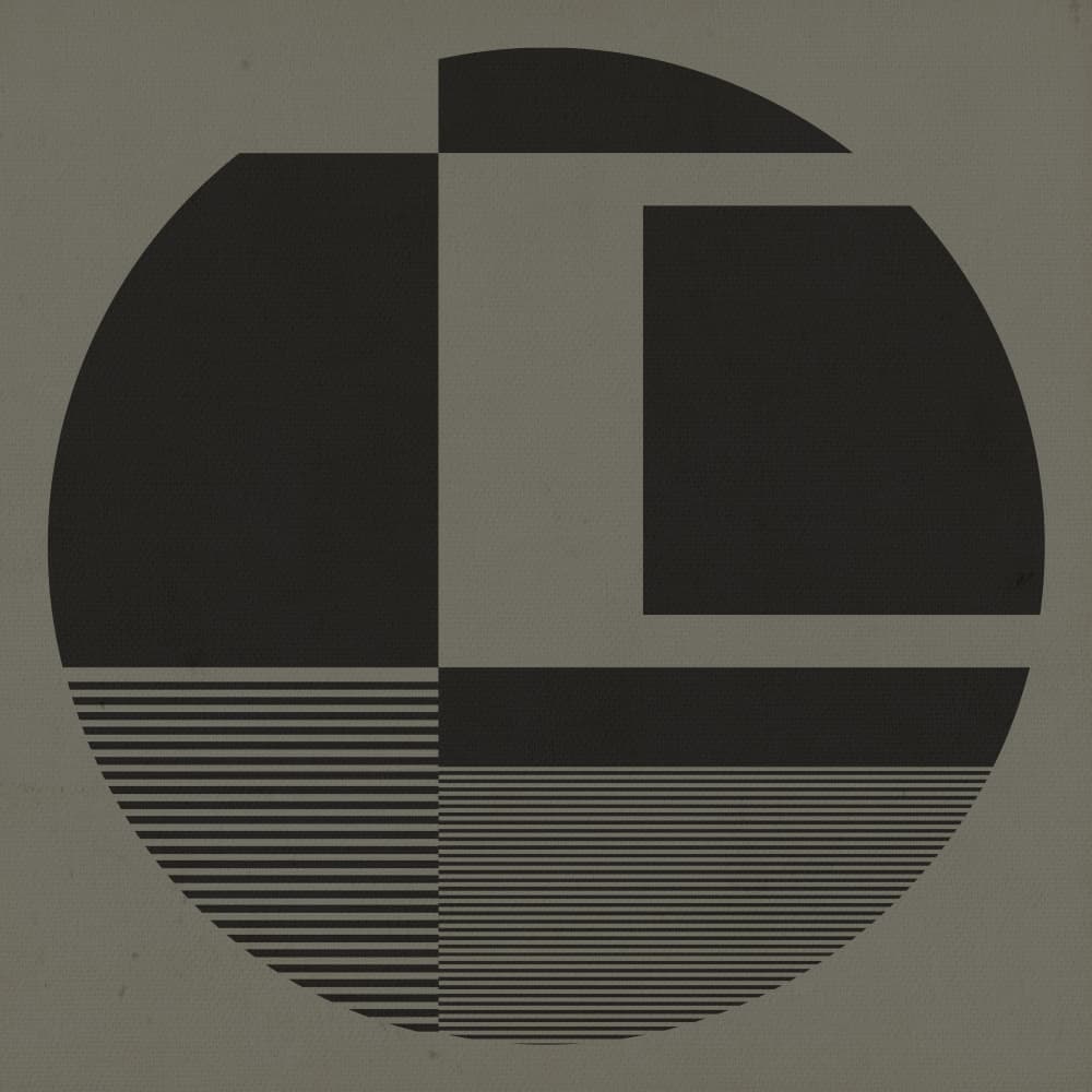 Modern Geometric Composition by Carlos Perez Del Moro — canvas wall art