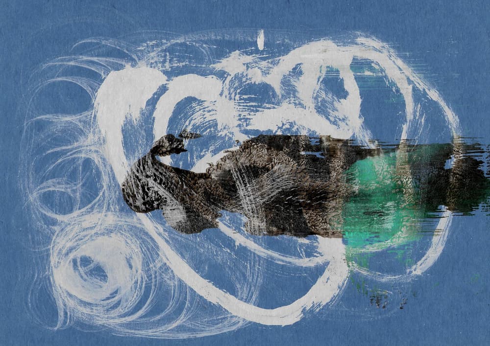 Dynamic Abstract Flow by Santhosh ch — canvas wall art