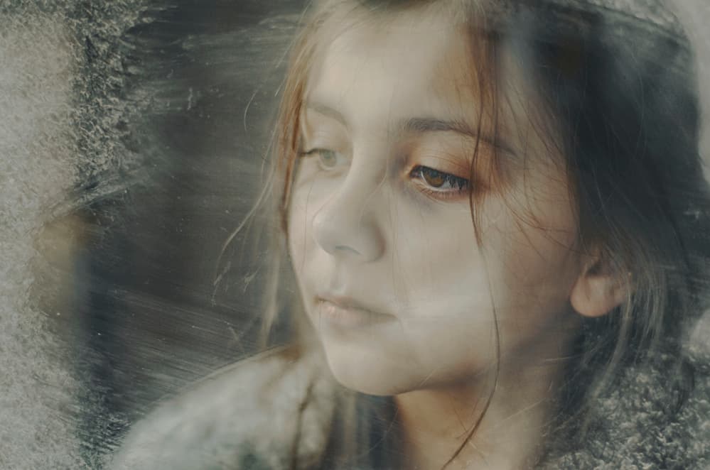 Pensive Girl by Window by Desislava Ignatova — canvas wall art