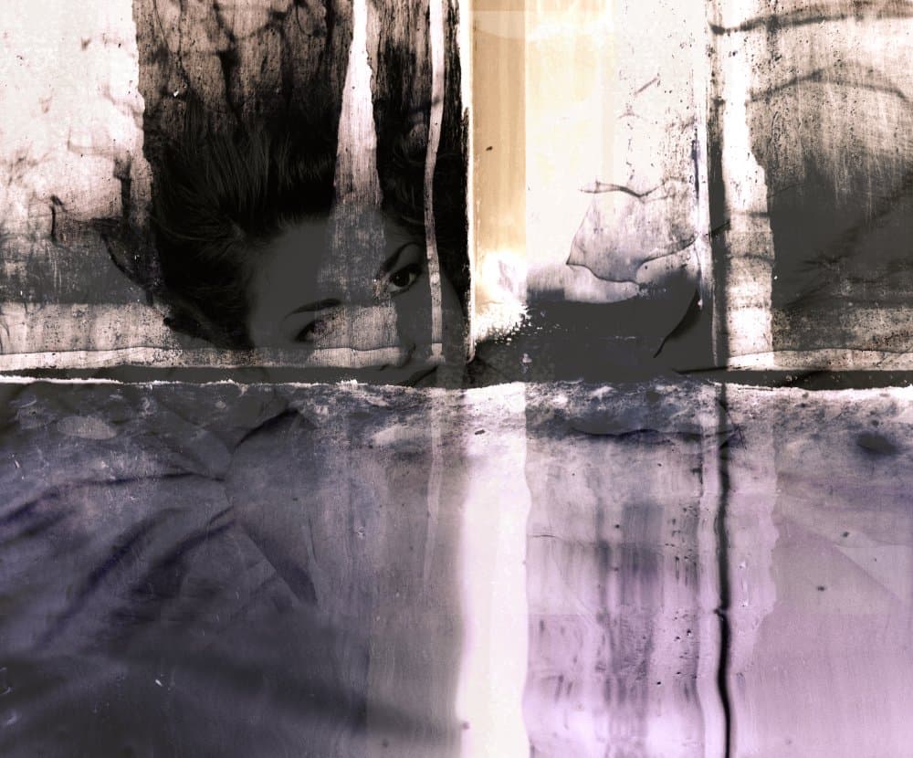 Mysterious Gaze Reflection by Harry Verschelden — canvas wall art