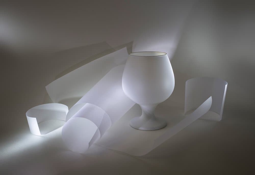 Frosted Glass Still Life by Evgeniy Popov — canvas wall art