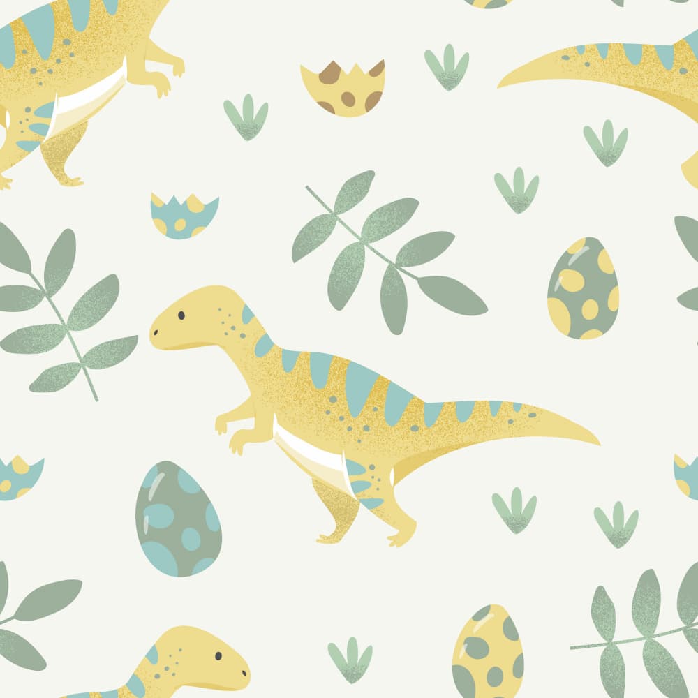 Playful Dinosaur Nursery by Weronika Gross — canvas wall art