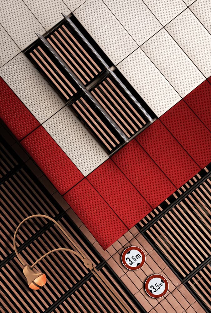 Urban Geometric Abstract by Tomasz Buczkowski ( Tomush ) — canvas wall art