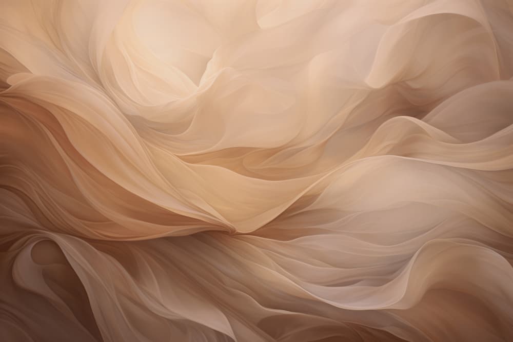 Soft Ethereal Waves by Andrea Haase — canvas wall art