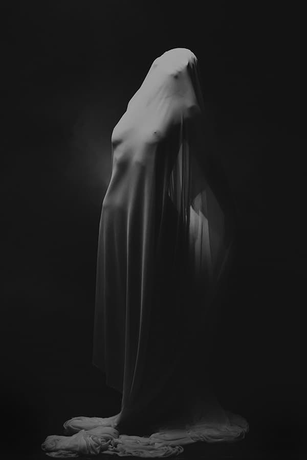 Mysterious Draped Form by Alexandra Fira — canvas wall art