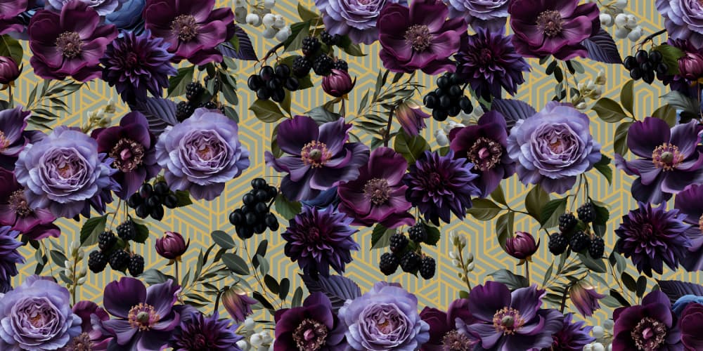 Gothic_Gold Moss by Sue Skellern — canvas wall art