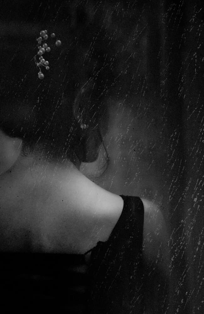 Rainy Window Contemplation by Teruhiko Tsuchida — canvas wall art