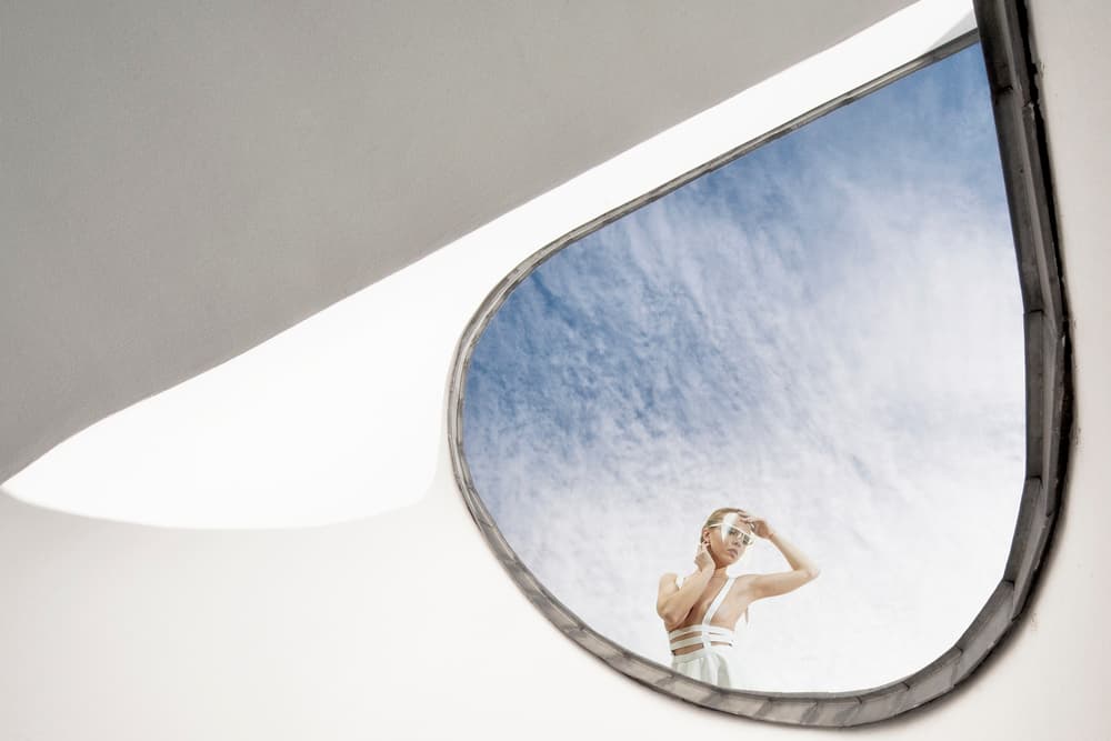 Modern Sky Gaze by Christine von Diepenbroek — canvas wall art
