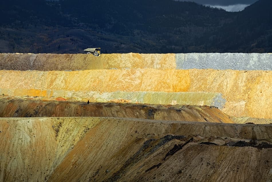 Terraced Mine Landscape by Izidor Gasperlin — canvas wall art