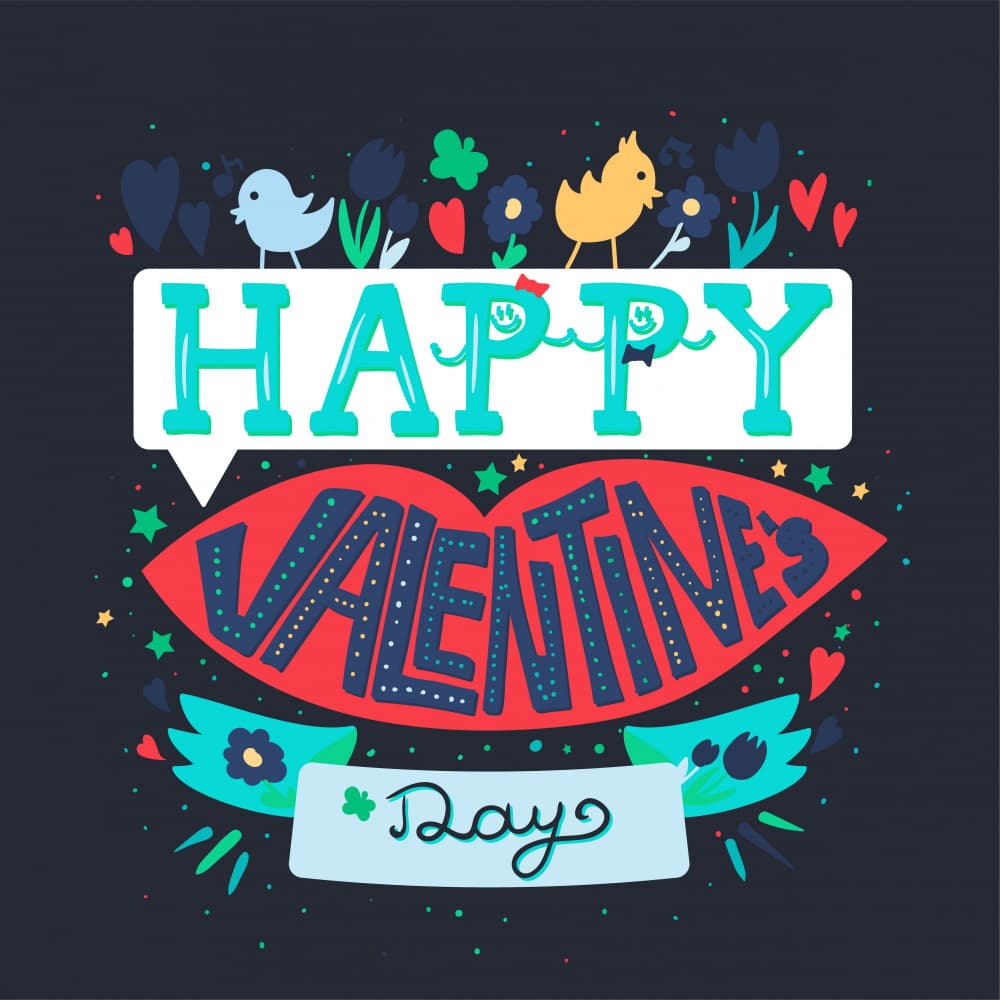 Happy Valentine's Day by Marika Barsrsind β canvas wall art