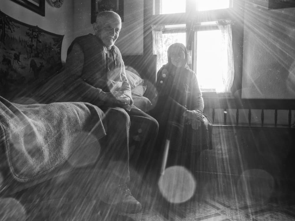 Gentle Elderly Sunlight by Zoran Toldi (EFIAP AZSF) — canvas wall art