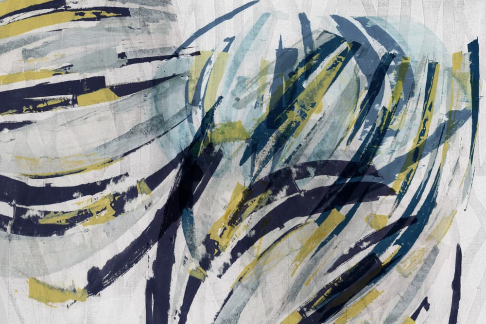 Serene Abstract Flow by cartissi — canvas wall art