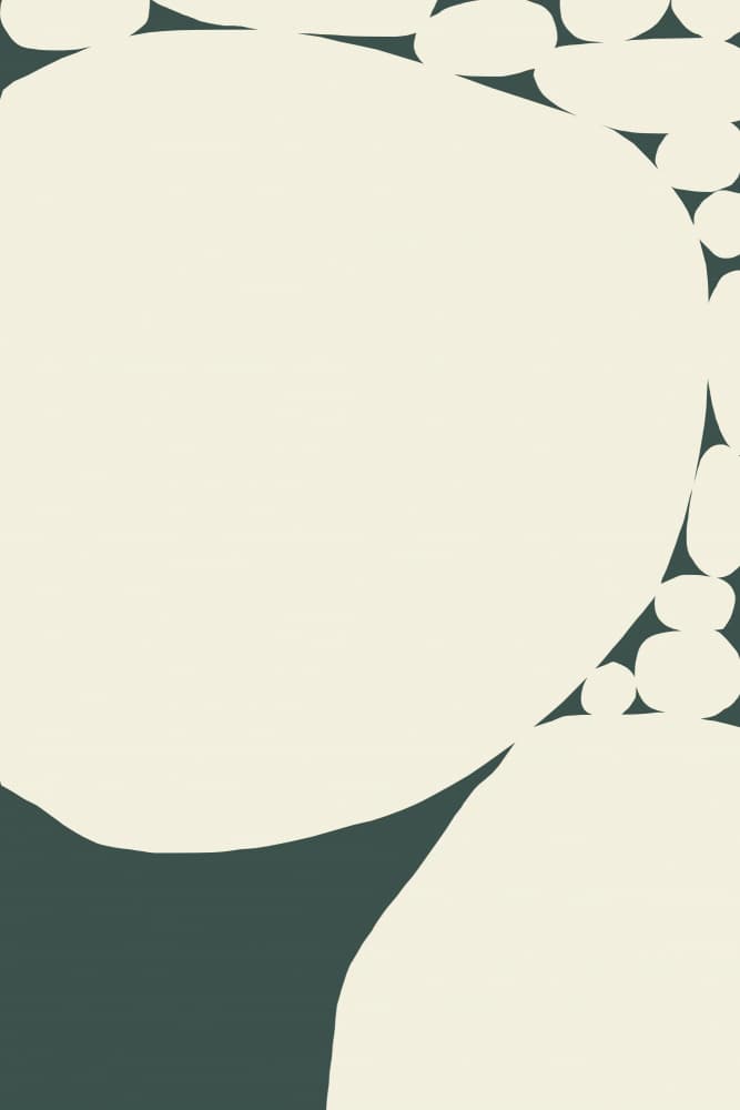 Modern Geometric Circles by Treechild — canvas wall art
