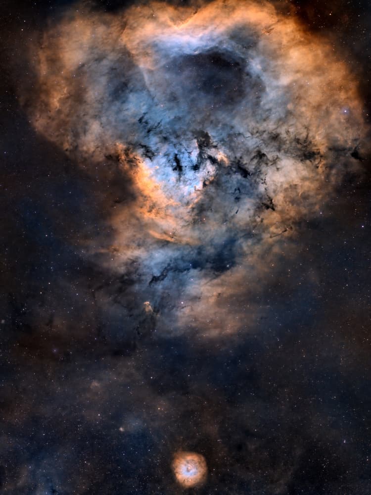 Distant Stellar Nursery by Vikas Chander — canvas wall art