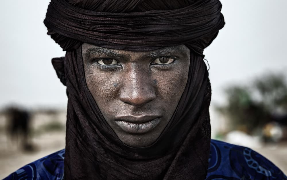 Strong Desert Gaze by Joxe Inazio Kuesta Garmendia — canvas wall art