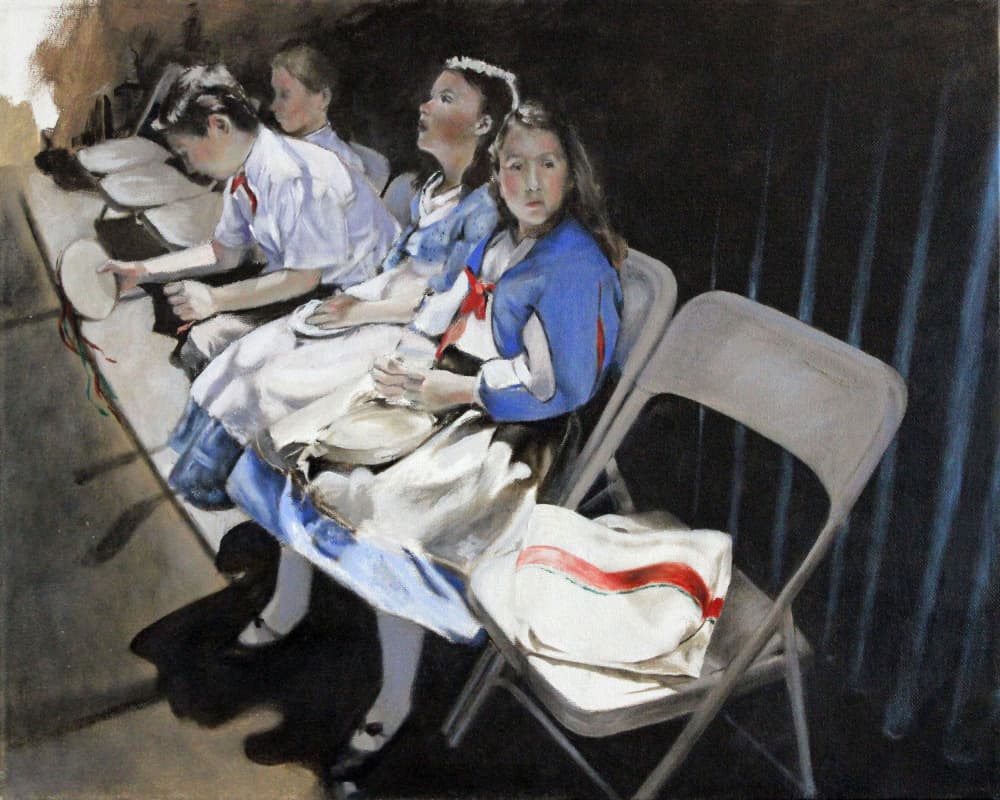 Bambini Dancers by Duane A. Brown — canvas wall art