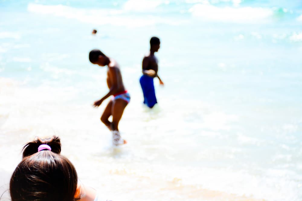 Sunny Beach Play by Tal Paz-Fridman — canvas wall art