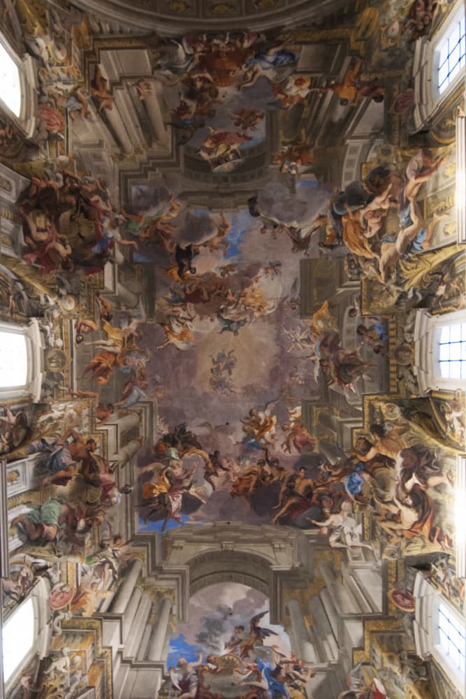 Grand Baroque Ceiling Painting by amini54 — canvas wall art