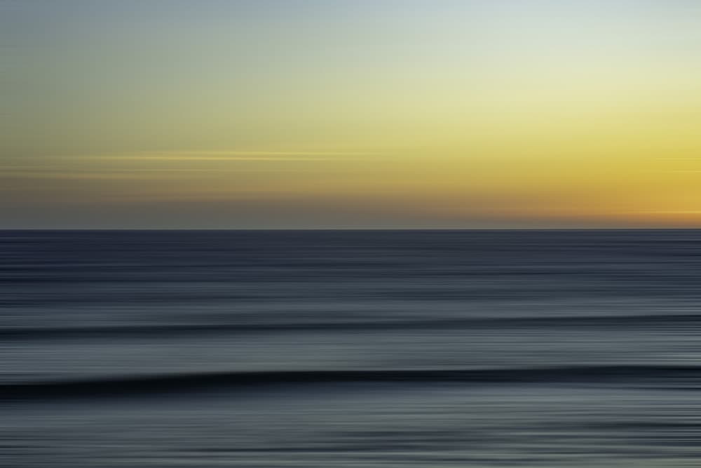 Serene Ocean Horizon by Jose Curto — canvas wall art