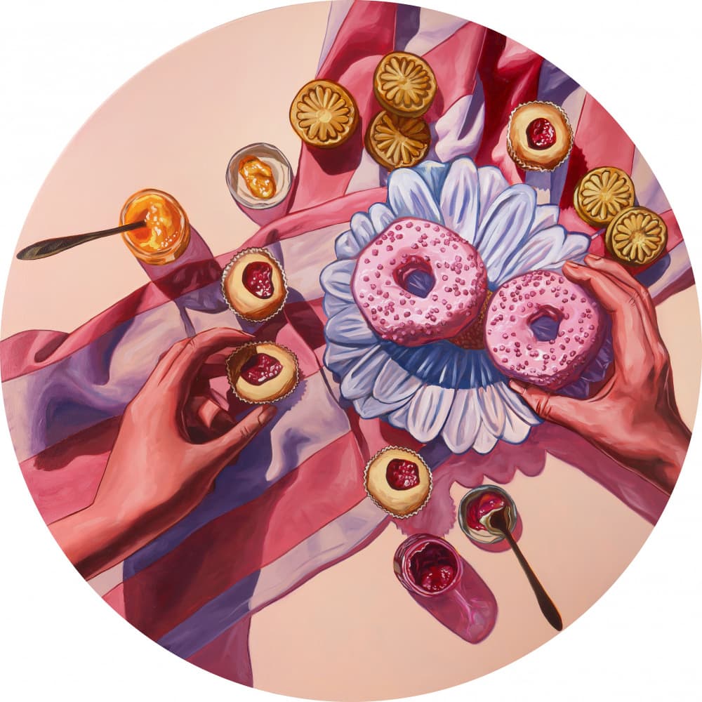 Sweet Treats Gathering by Anna Zdanowicz — canvas wall art