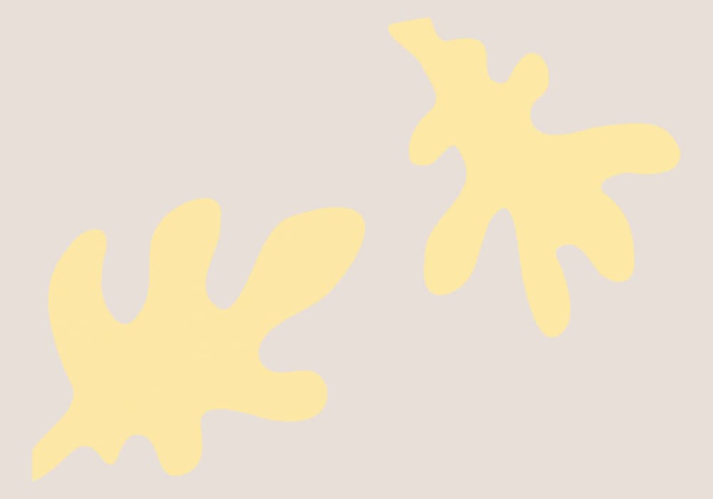 Yellow Organic Shapes by Pictufy Studio II — canvas wall art