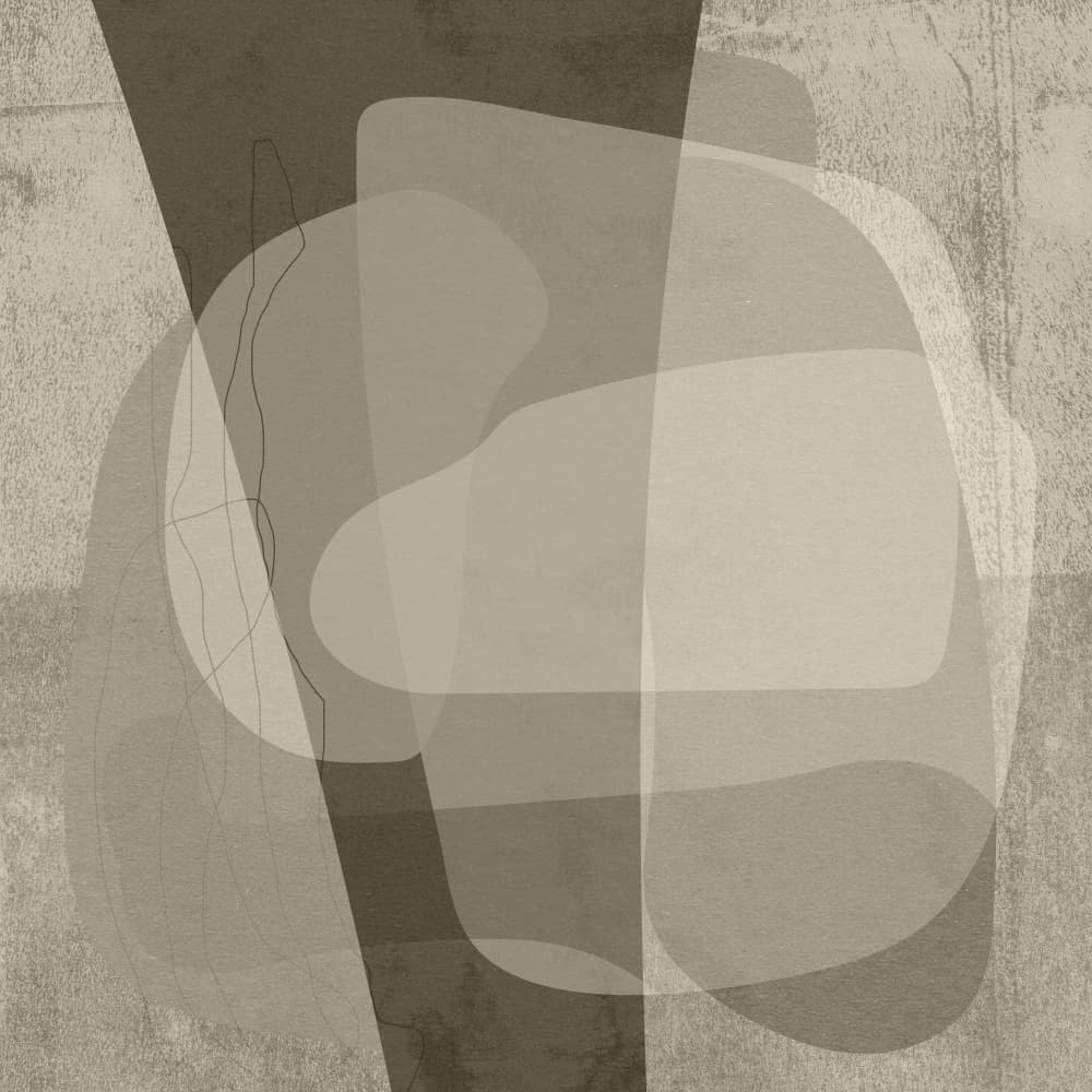 Neutral Organic Layers by Dina Dankers — canvas wall art
