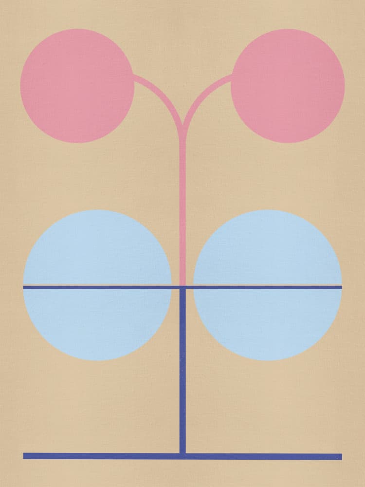 Geometric Balance by The Printable Studio — canvas wall art