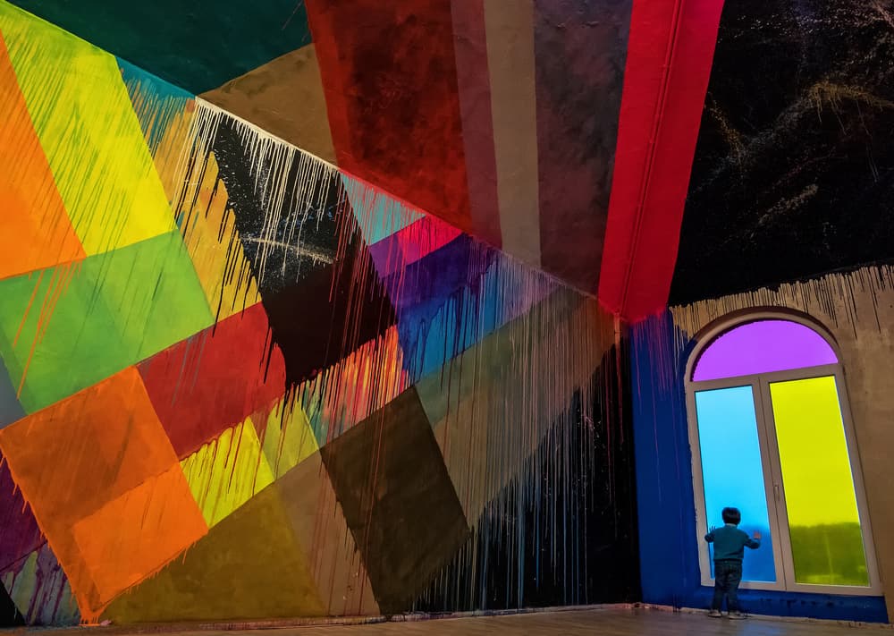 Window of Colors by Lus Joosten — canvas wall art