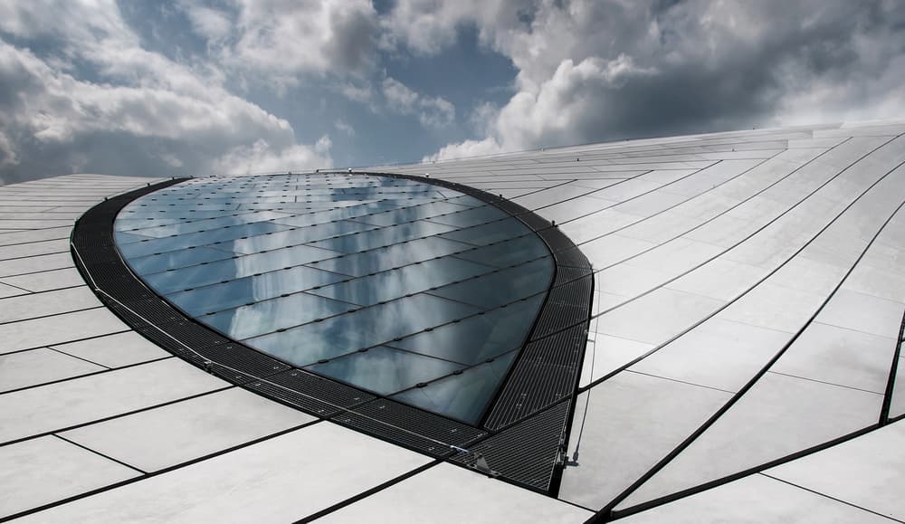 Sleek Architectural Curves by Henk van Maastricht — canvas wall art