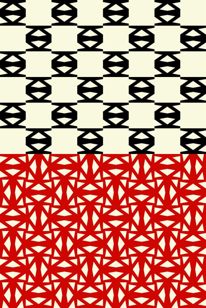 Bold Geometric Patterns by Petr Strnad — canvas wall art